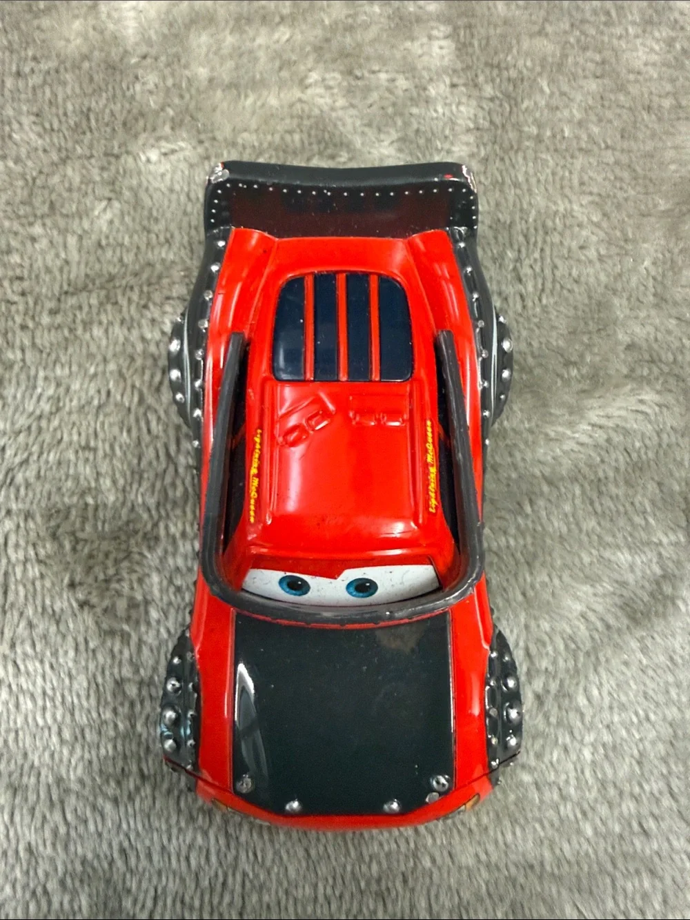 🏎️ Disney Pixar Cars Heavy Metal Lightning Mcqueen Diecast 1:55